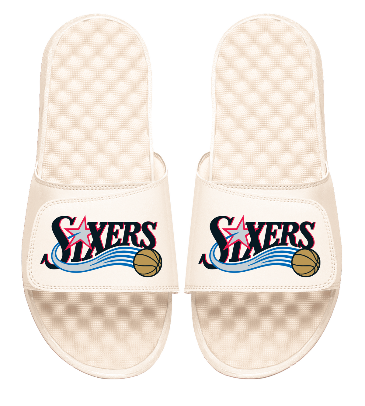 Sixers Cream Slides