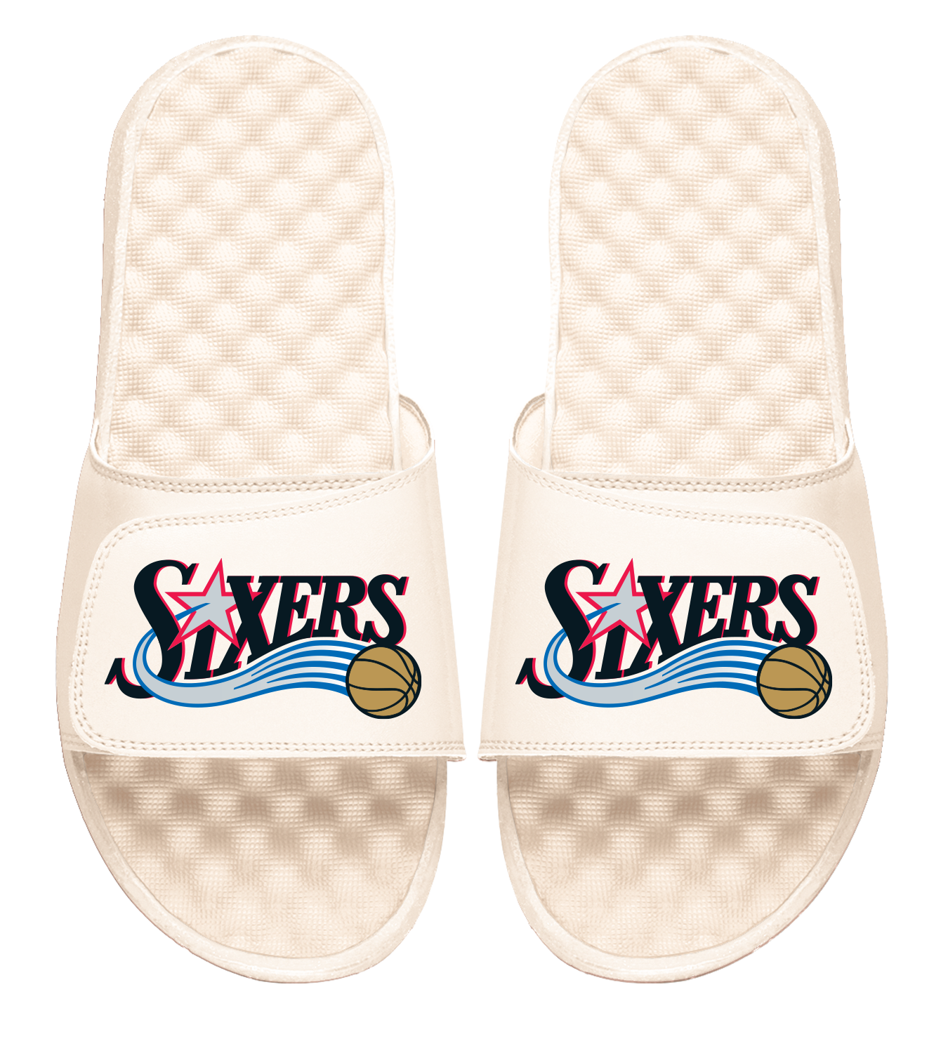 Sixers Cream Slides