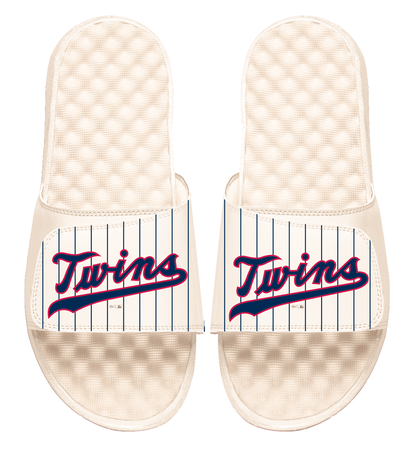 Minnesota Twins Retro Cream Slides