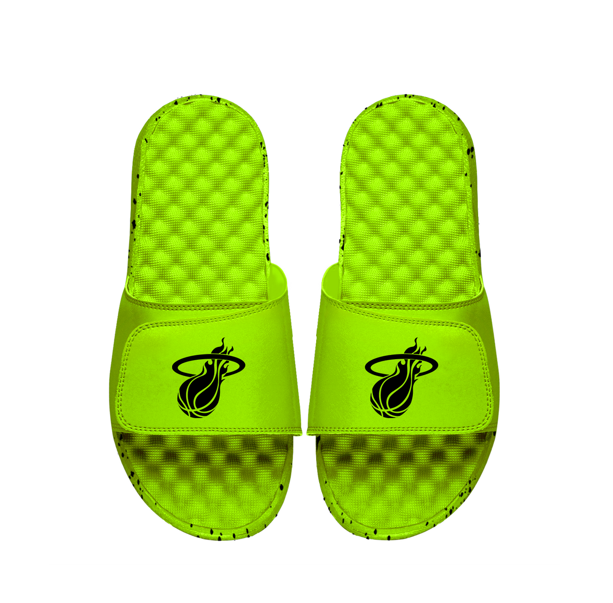 Heat Neon Green Slides