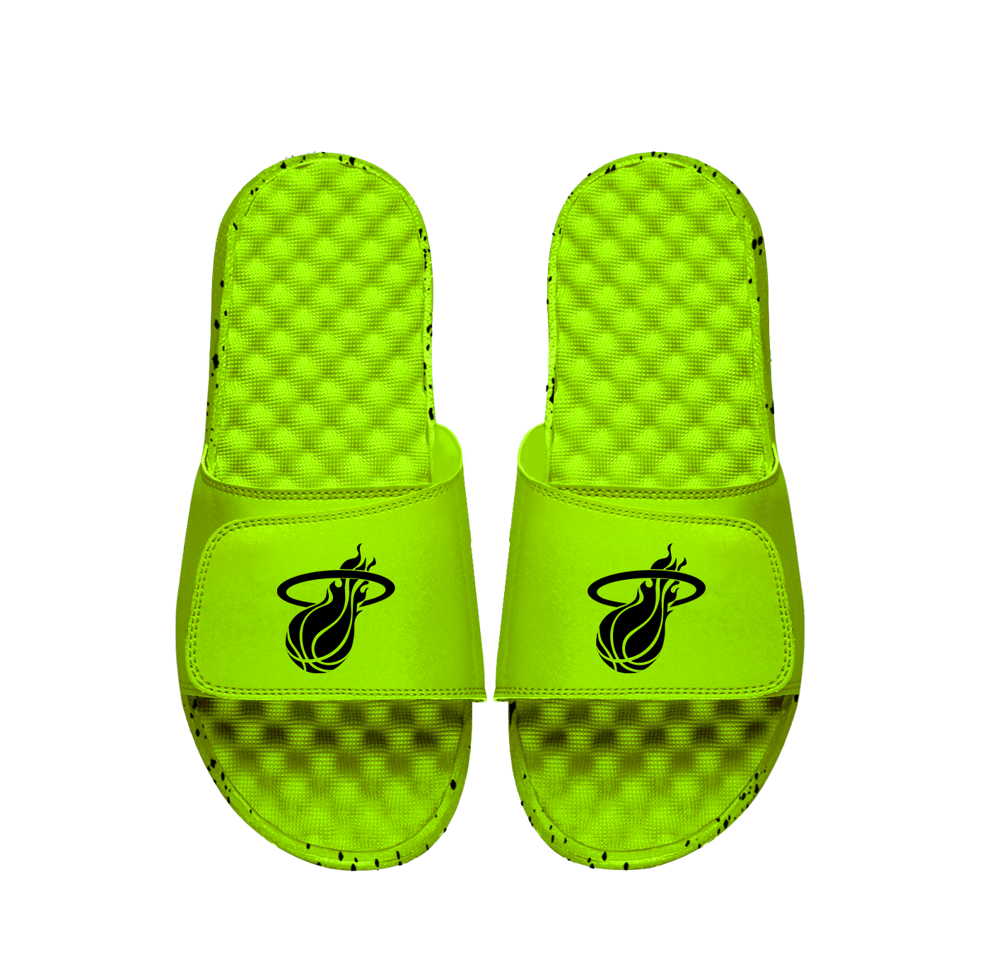 Heat Neon Green Slides
