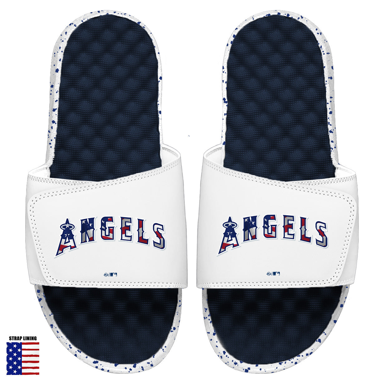 Los Angeles Angels Navy Americana Slides