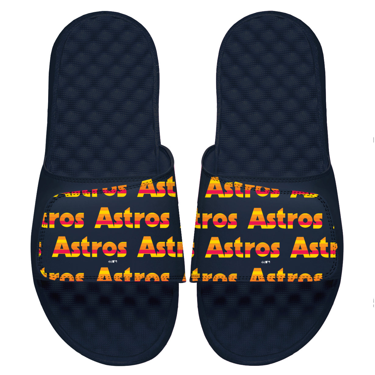 Astros Loudmouth Pattern Slides