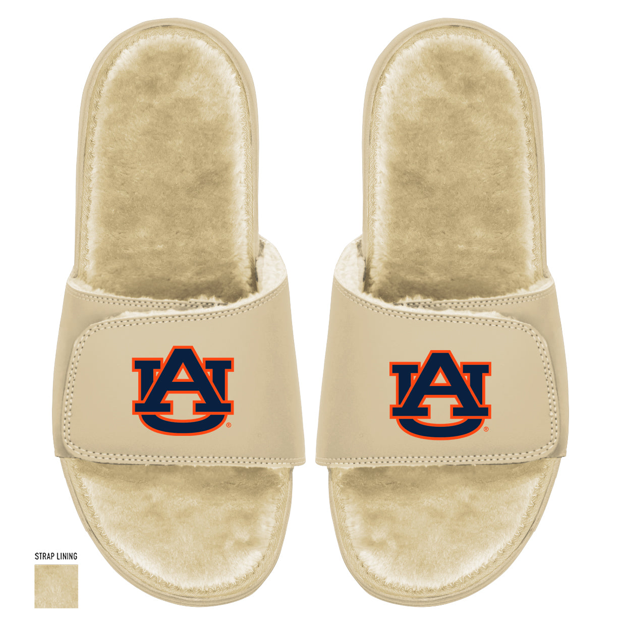 Auburn Dune Fur Slides