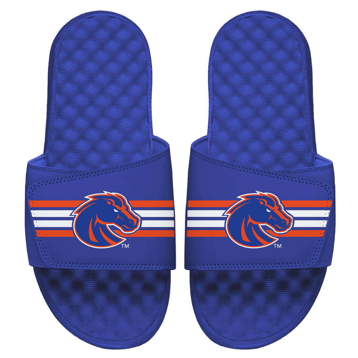 Boise State Varsity Stripes Slides
