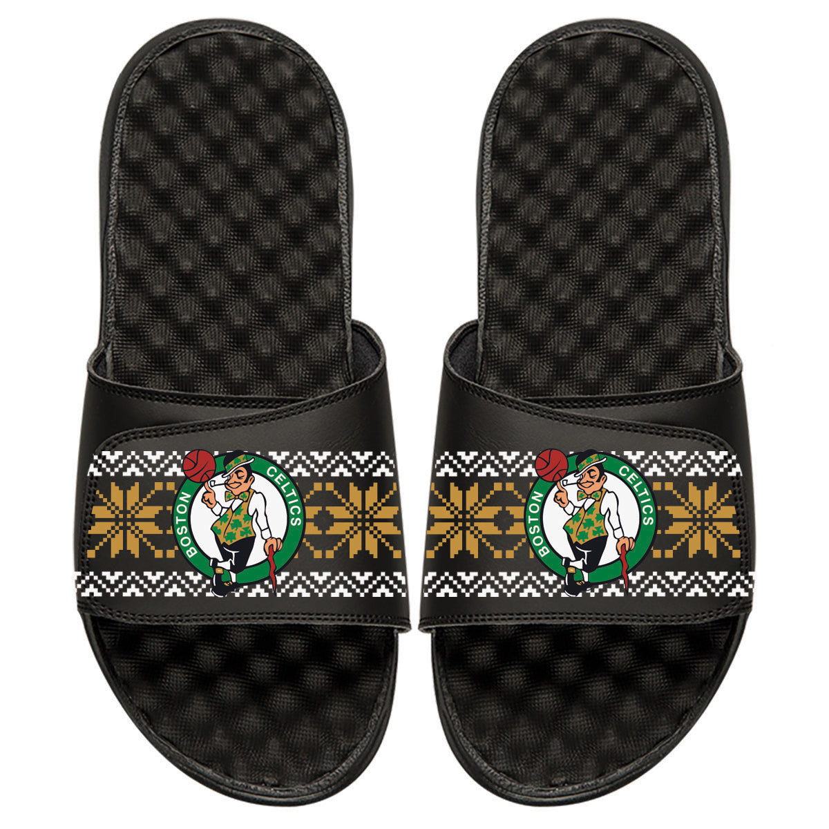 ISlide USA Boston Celtics NBA Custom Slide Sandals