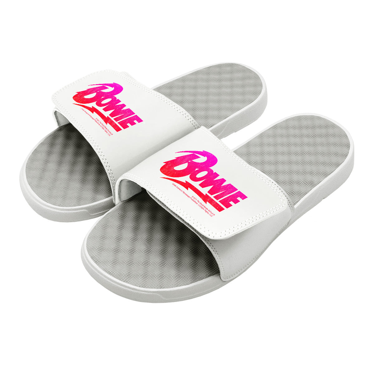 Pink and Red Bowie Logo David Bowie Slides