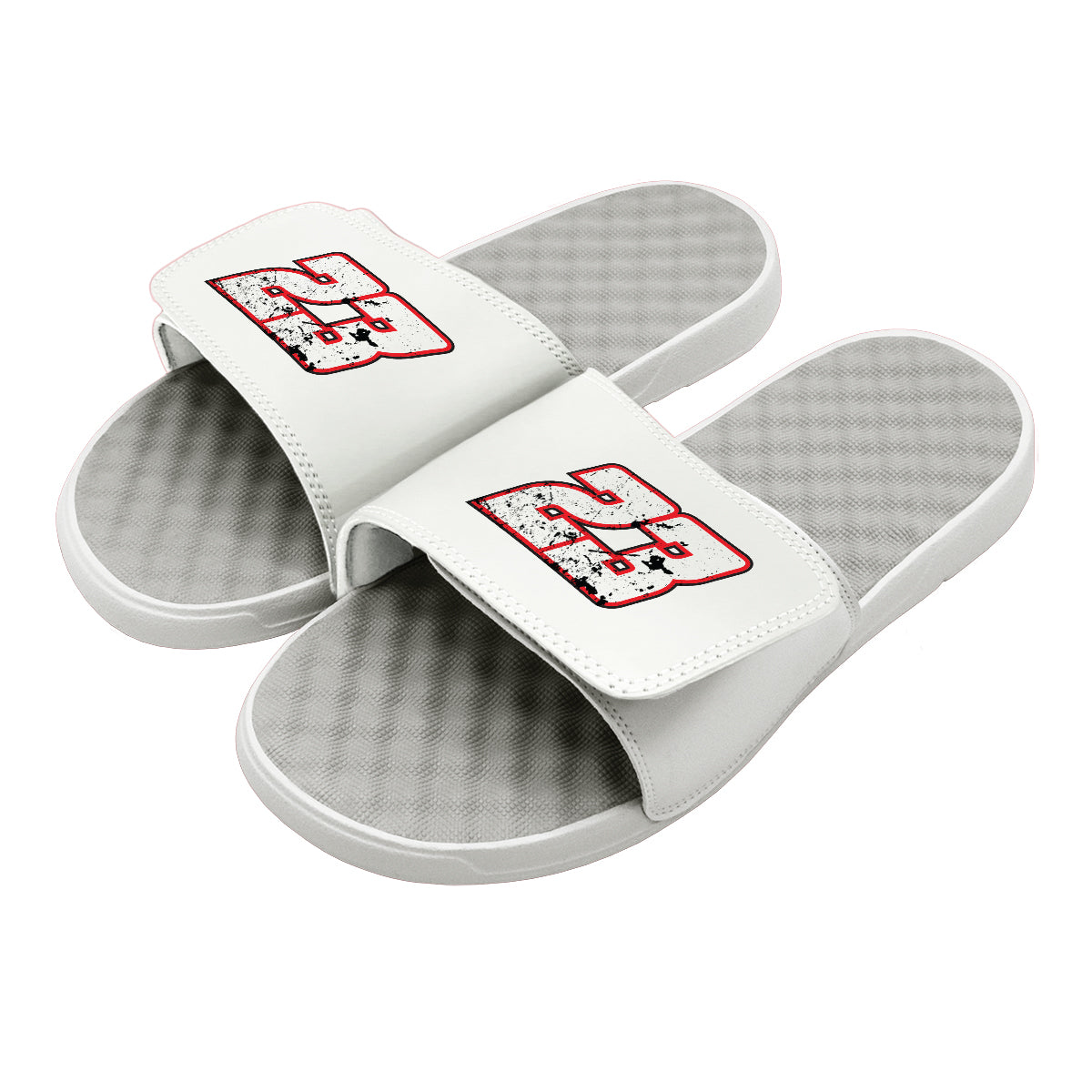 Bubba Wallace 23 Distressed Slides
