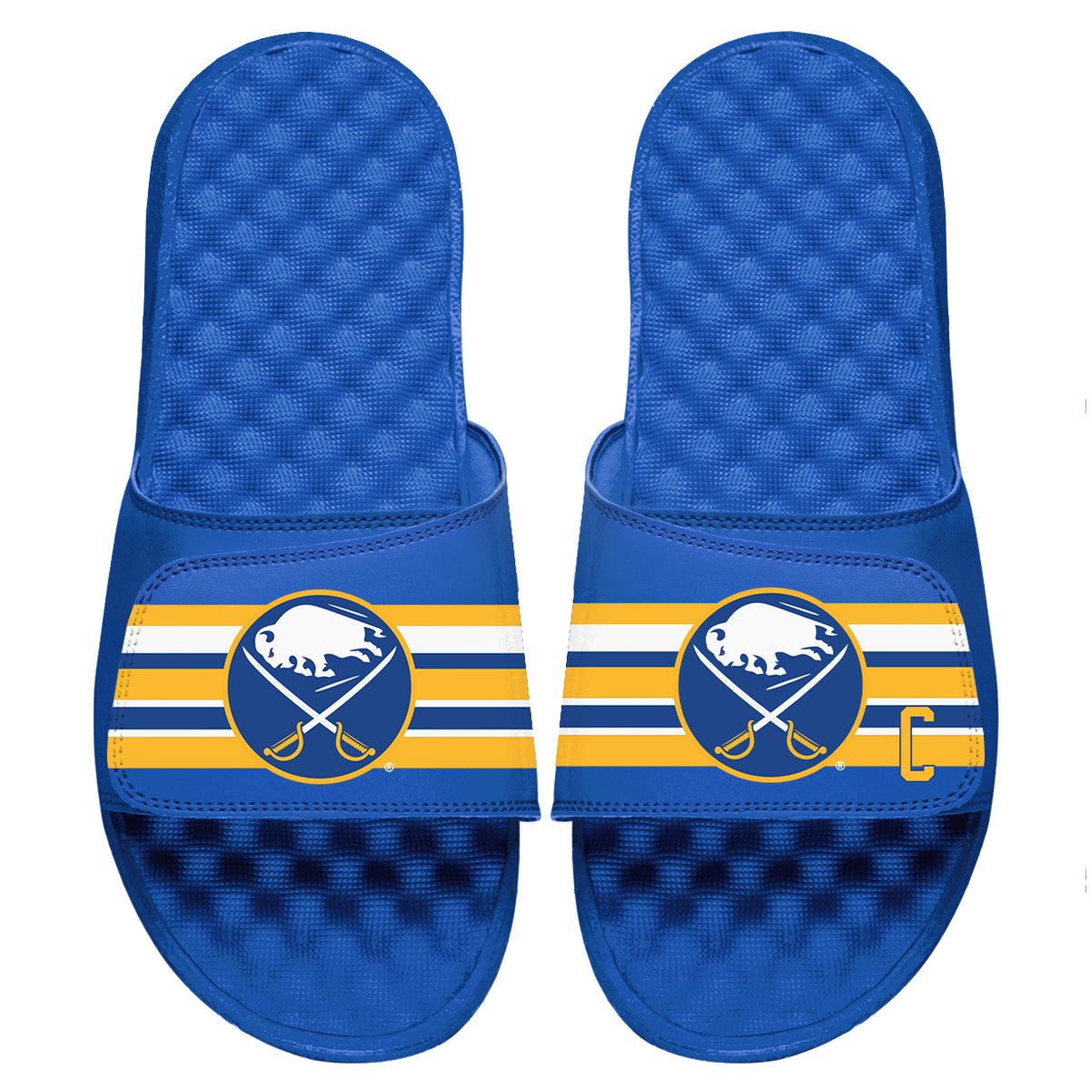 Buffalo Sabres Striped Logo Slides