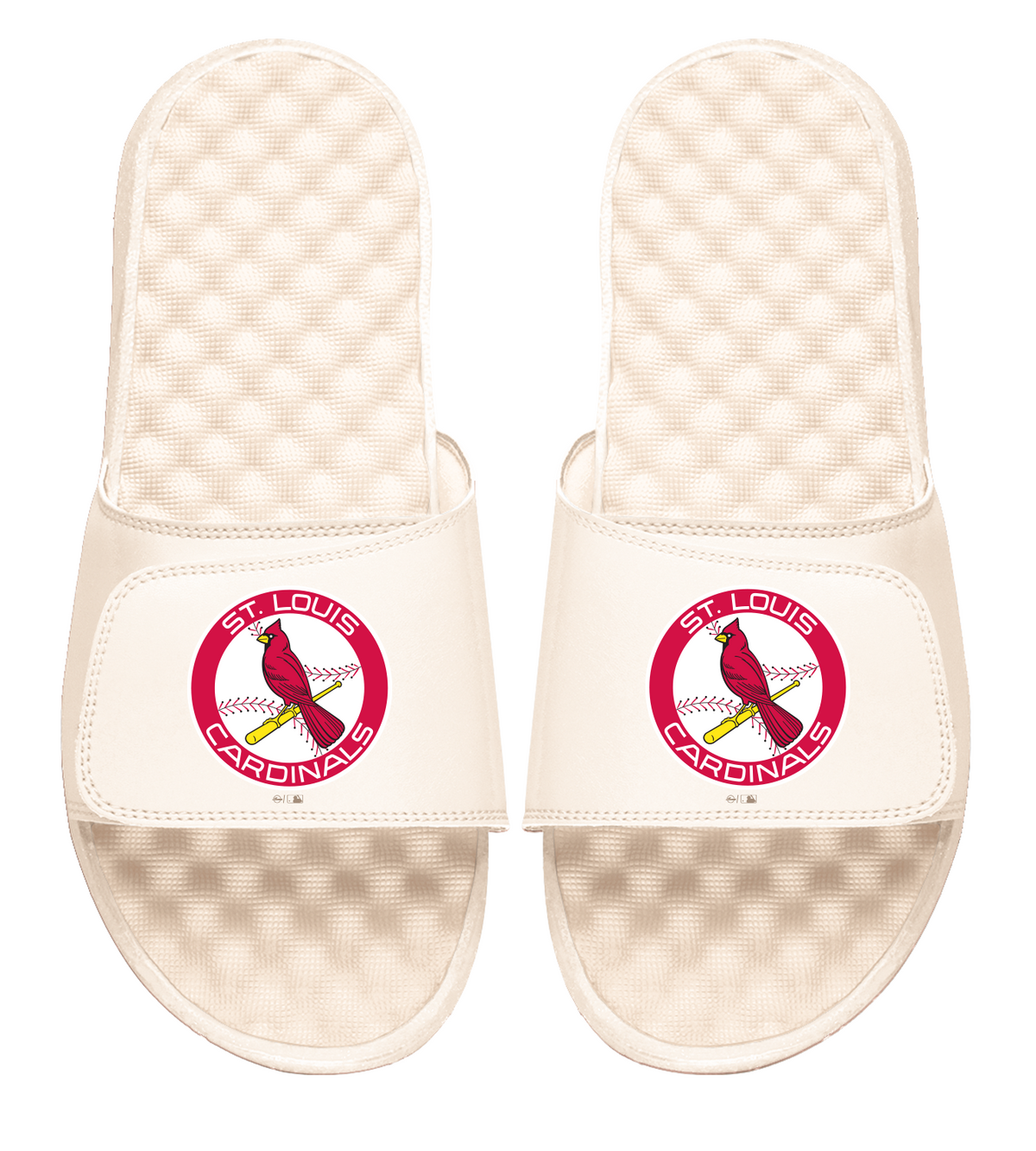 St Louis Cardinals Retro Cream Slides