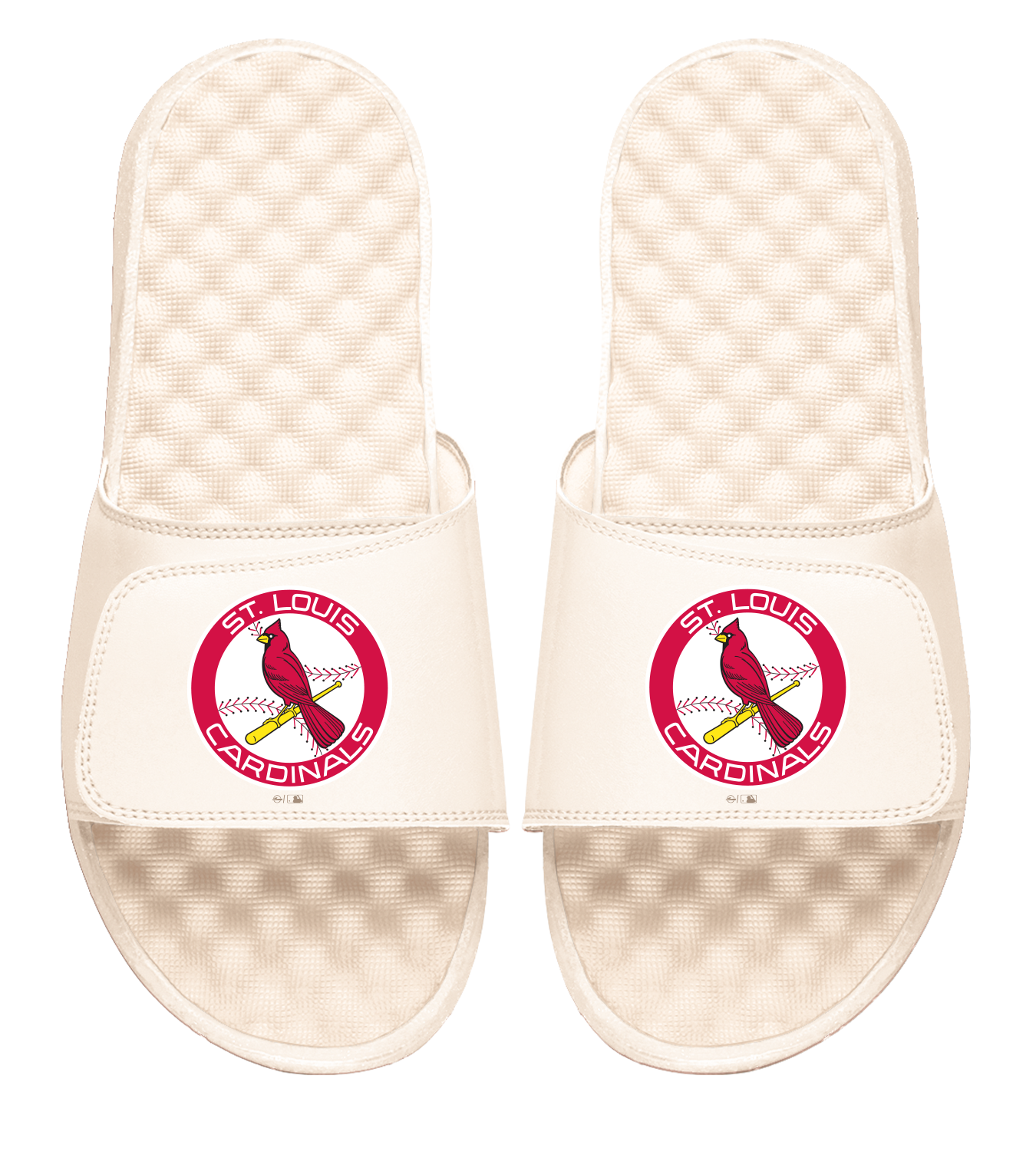 St Louis Cardinals Retro Cream Slides