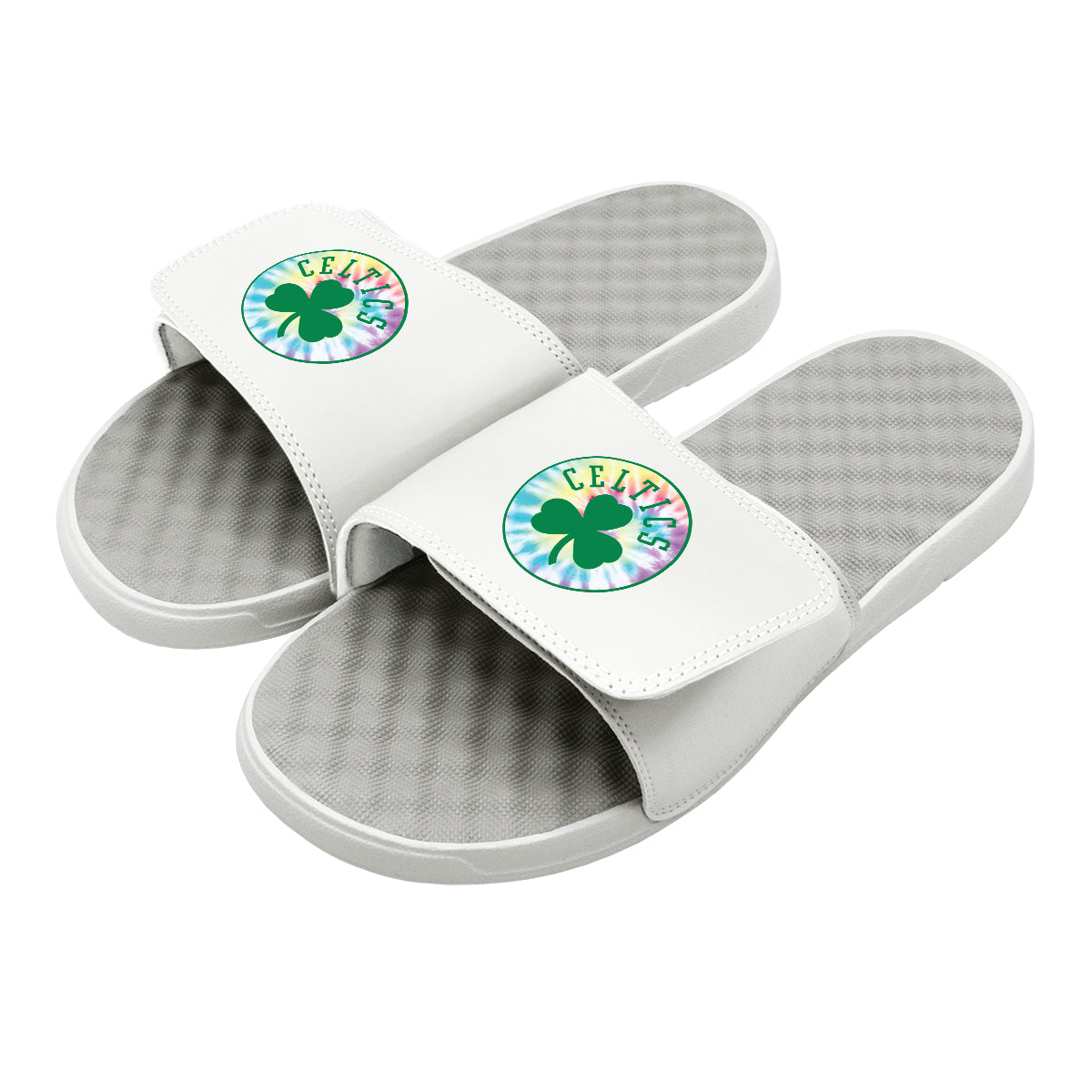 Boston Celtics Tie Dye Clip Slides