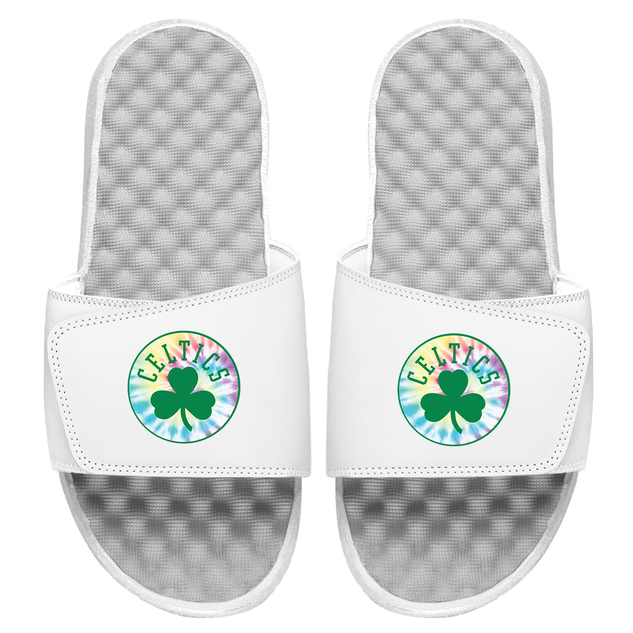 Boston Celtics Tie Dye Clip Slides