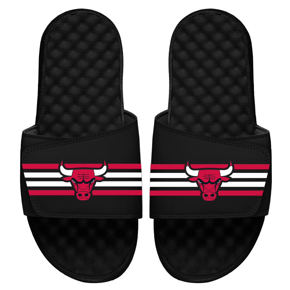 Chicago Bulls Stripes Slides