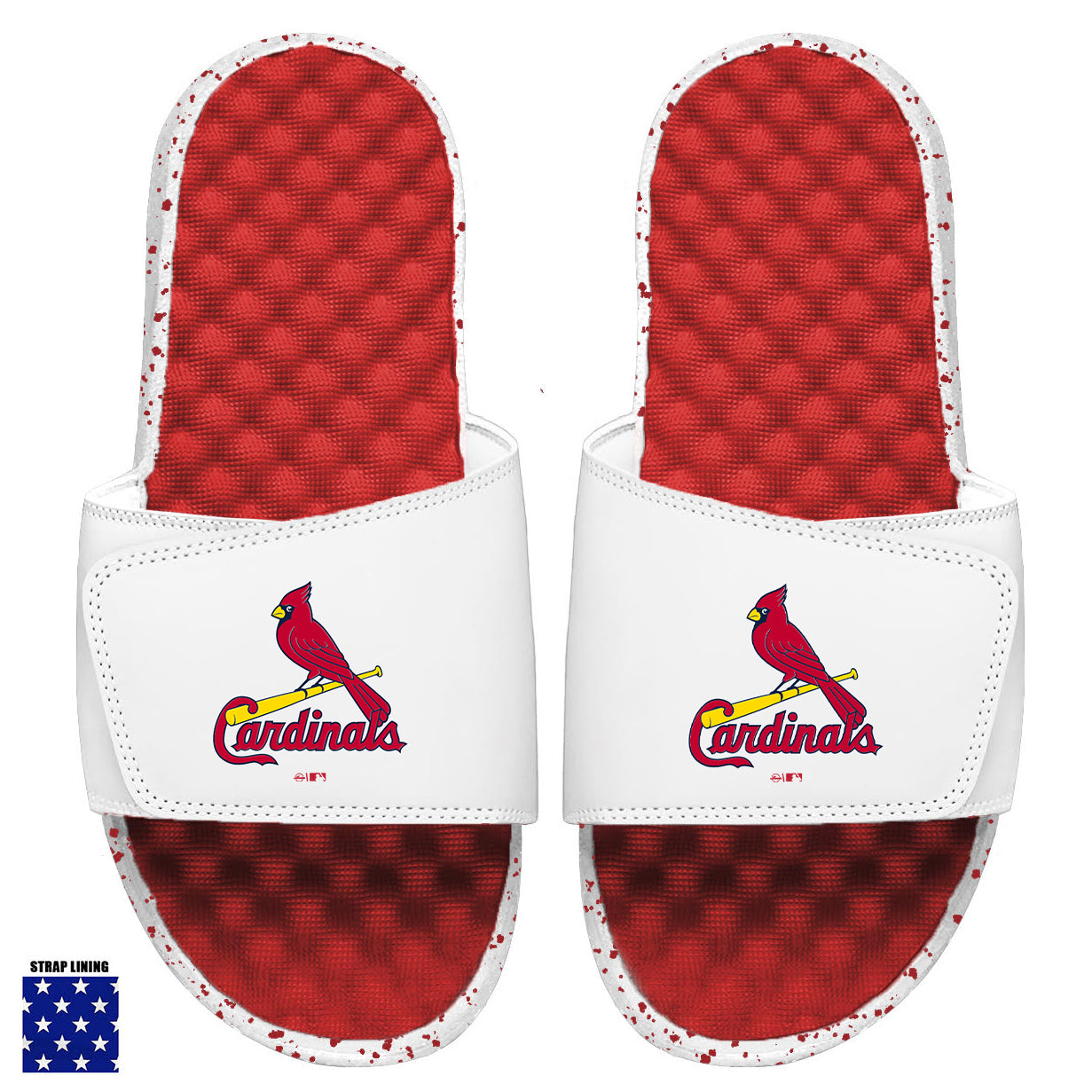 Toddler ISlide Red St. Louis Cardinals Mascot Slide Sandals