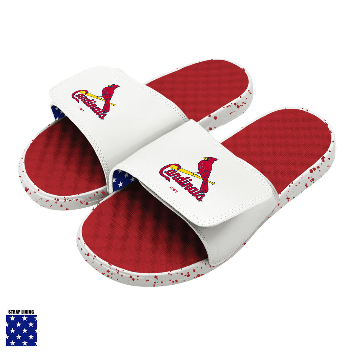 St Louis Cardinals Retro Cream Slides