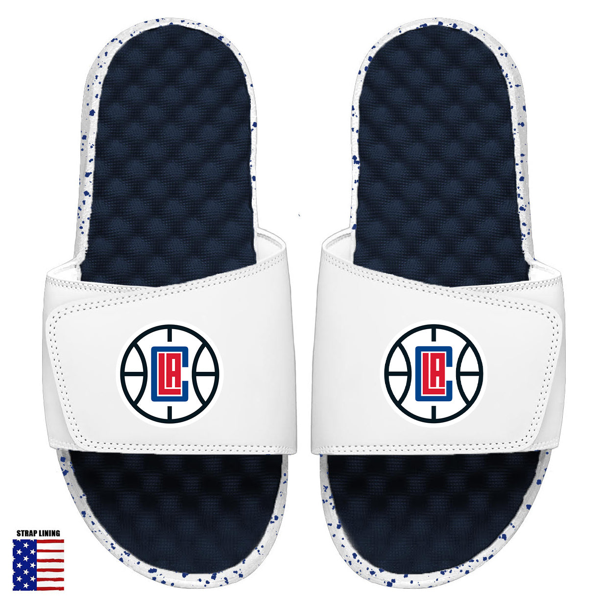 Clippers Navy Americana Slides