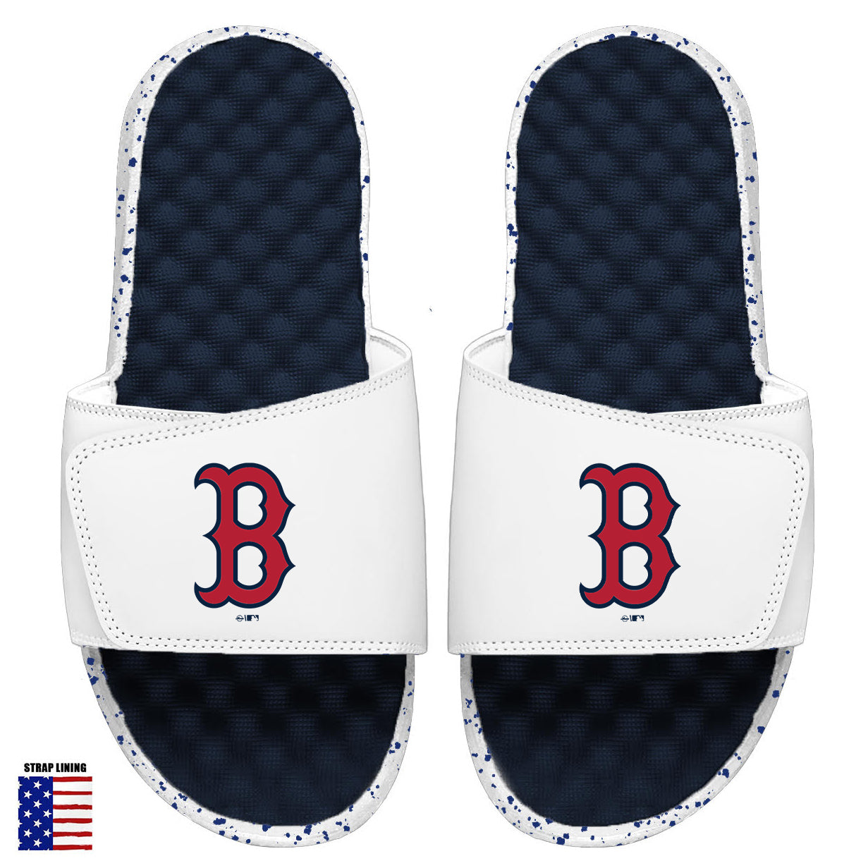 ISlide USA - Boston Red Sox MLB Custom Slide Sandals