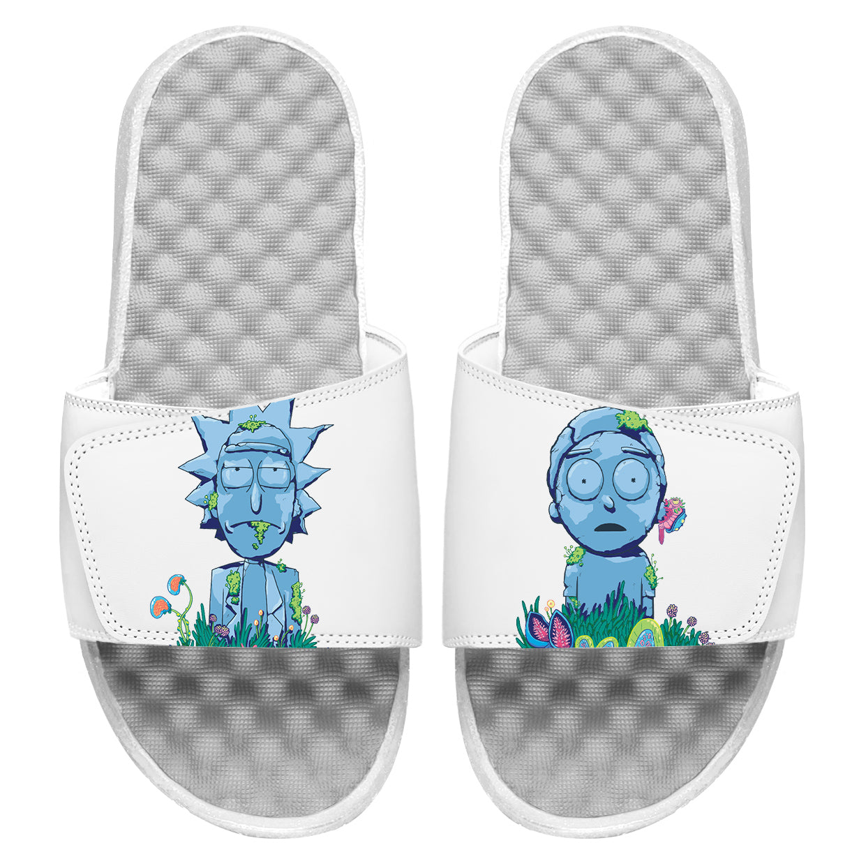 Rick and Morty Statue Slides