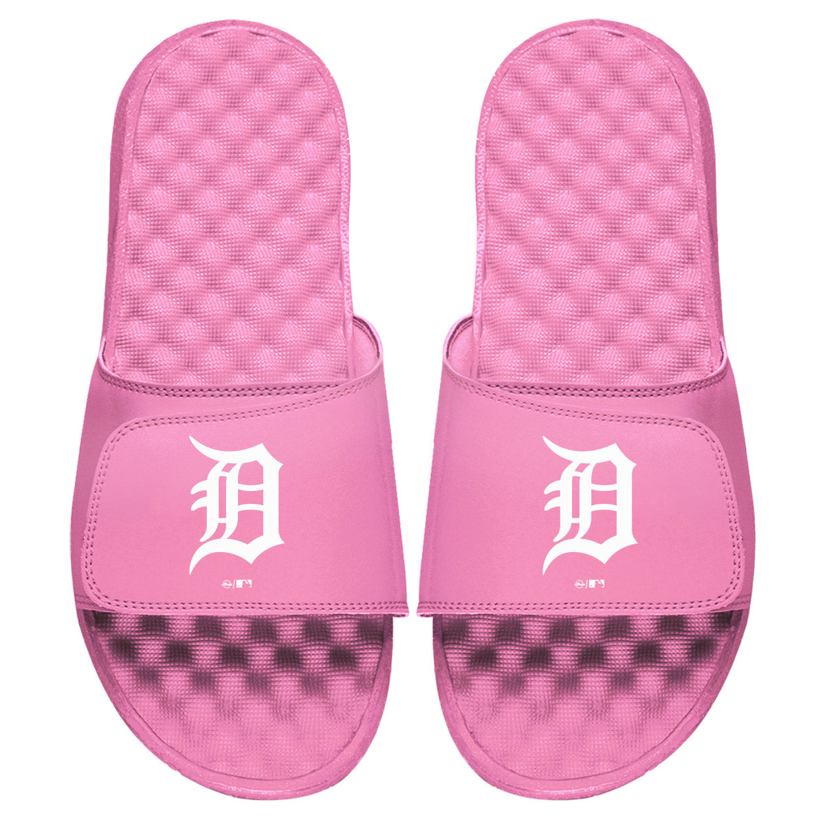 Islides Official - Detroit Tigers Primary Pink 6 / Pink Slides - Sandals - Slippers
