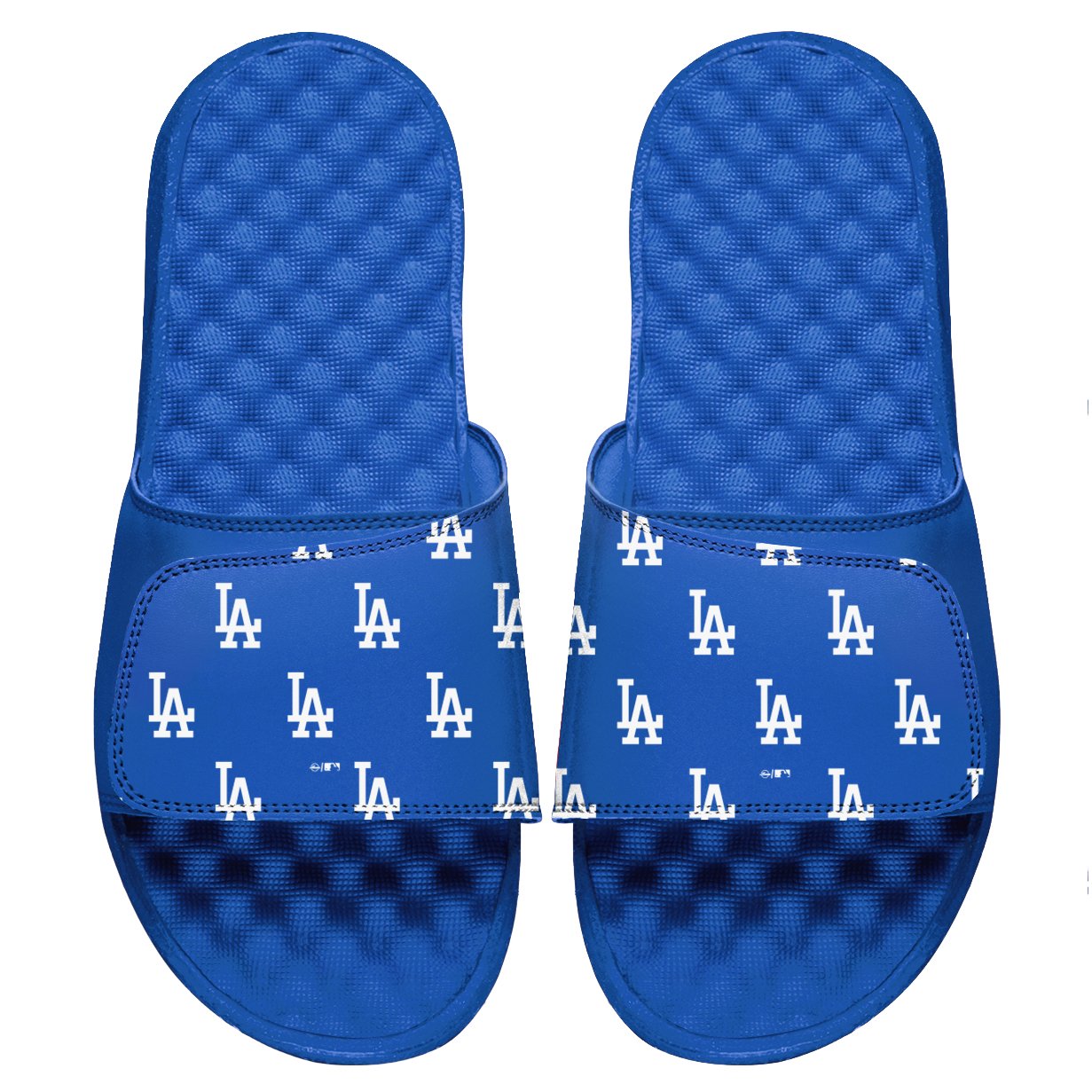 Dodgers Loudmouth Pattern Slides