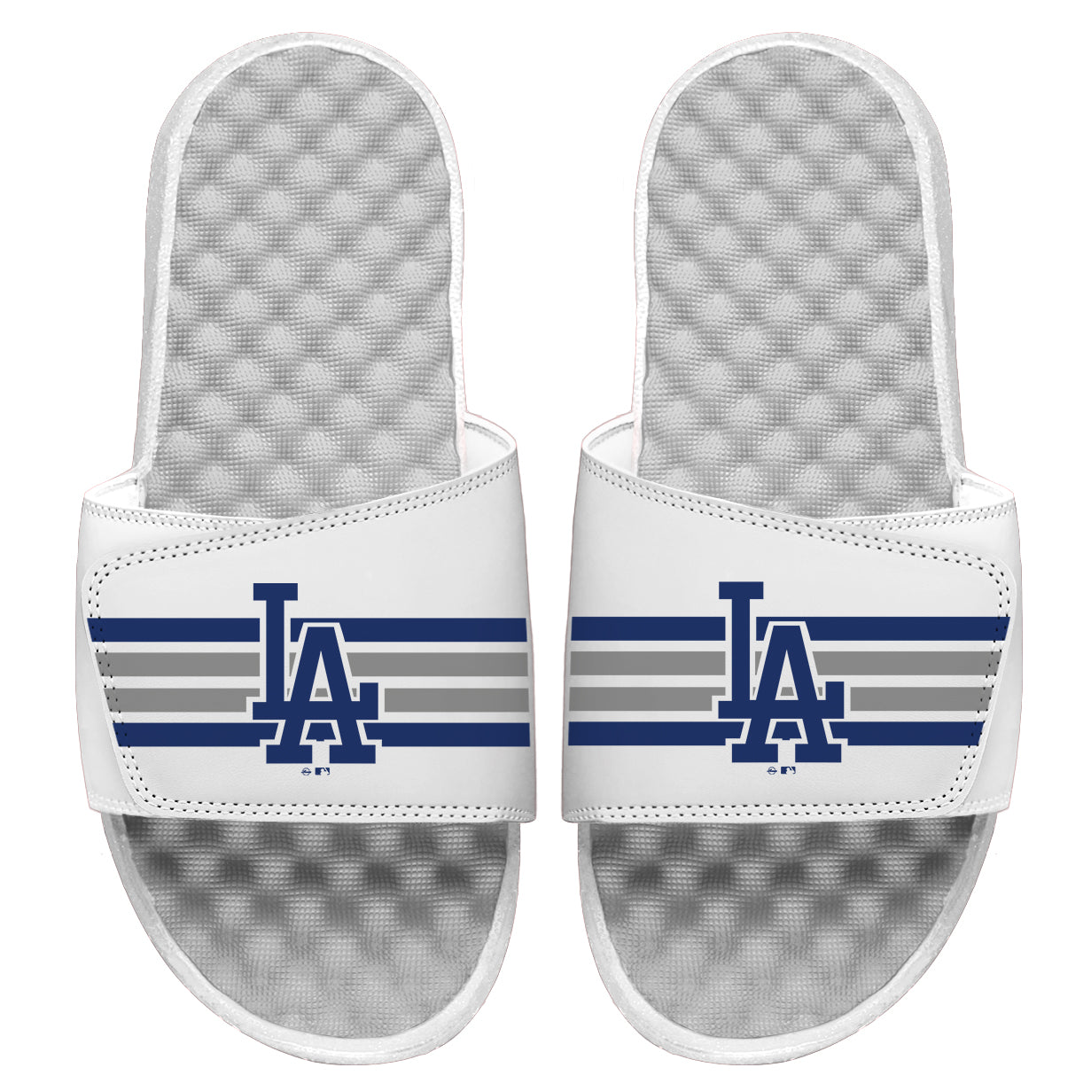 Dodgers Varsity Stripes Slides