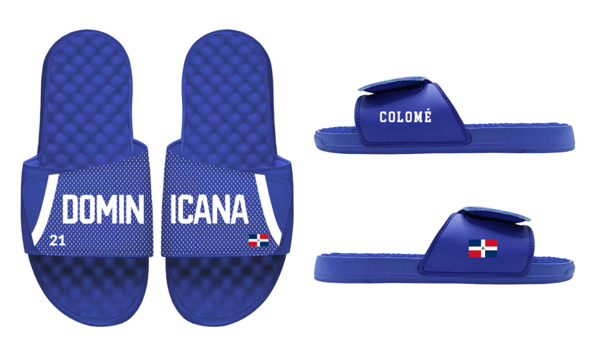 Elemy Colom√© Dominicana Jersey Slides