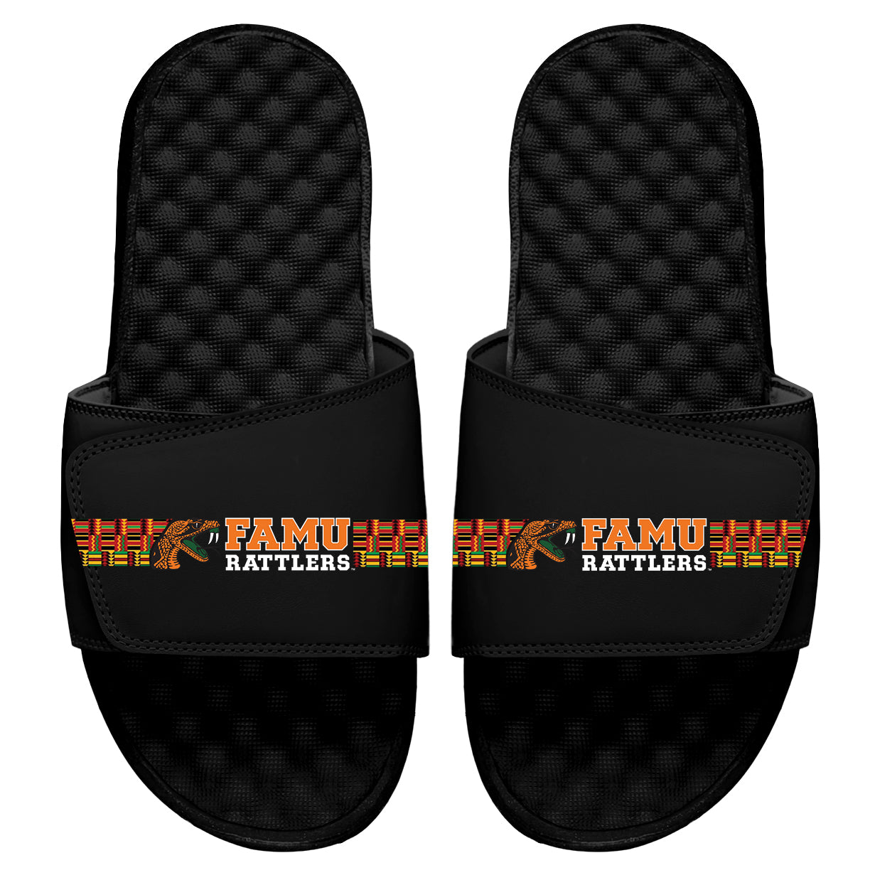FAMU Combo Logo Stripes Slides