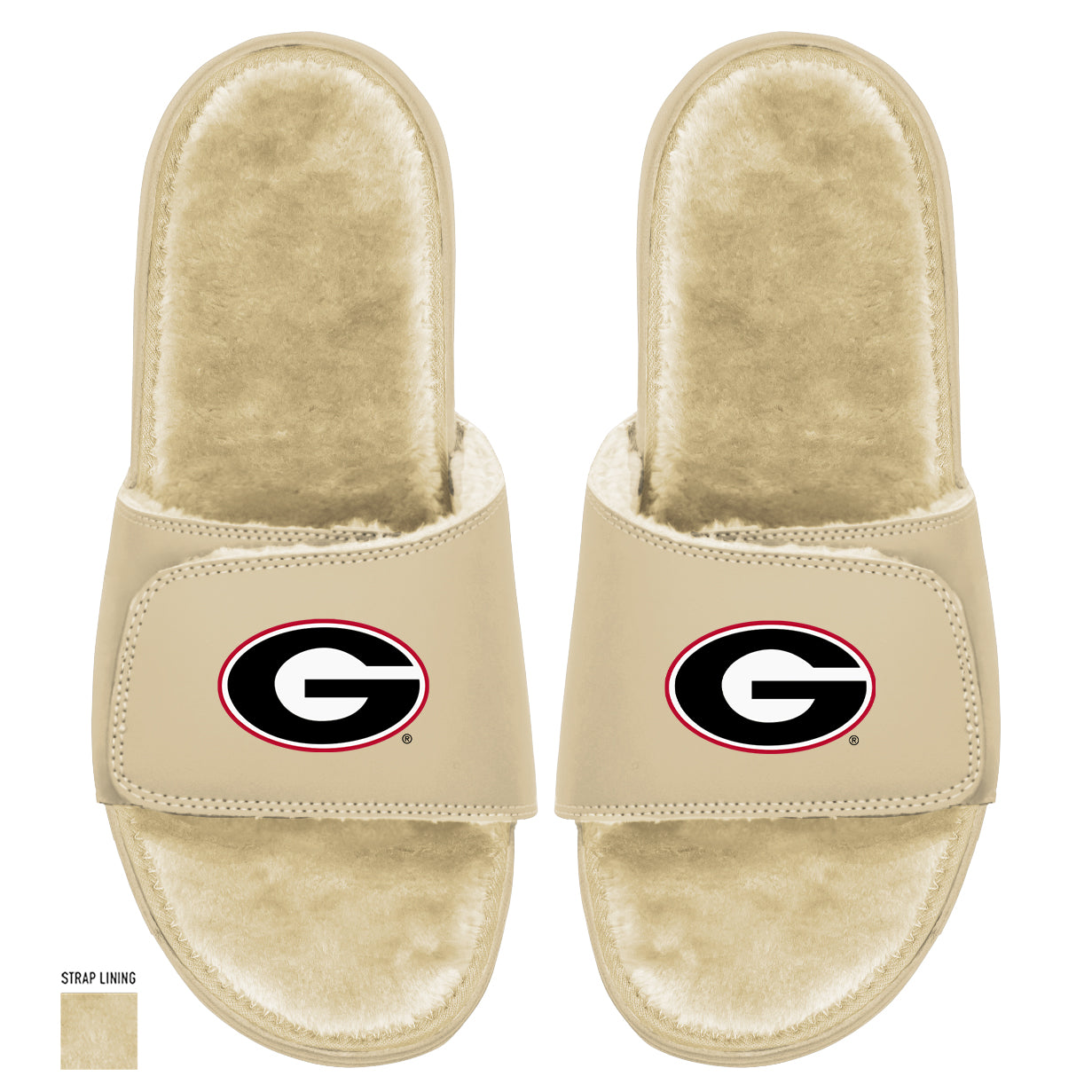 Georgia Dune Fur Slides