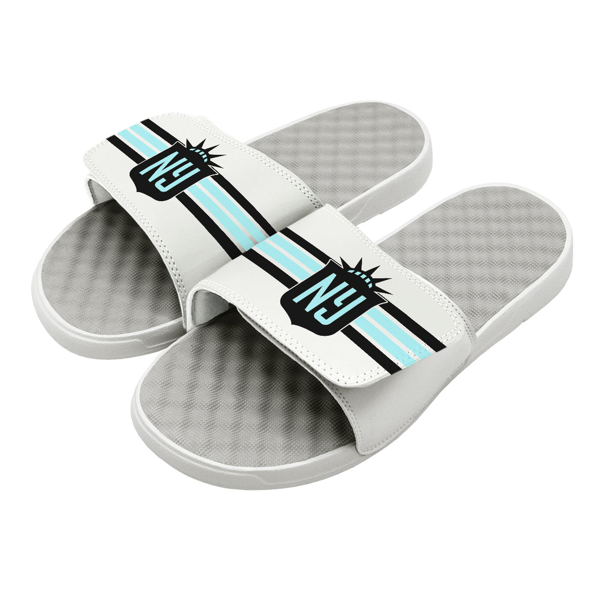 Gotham FC Stripes Slides