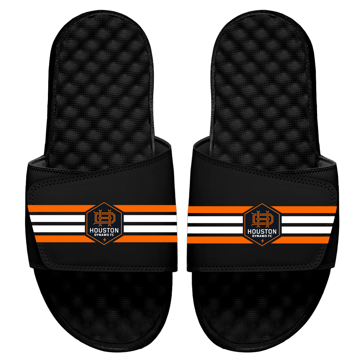 Houston Dynamo Stripes Slides