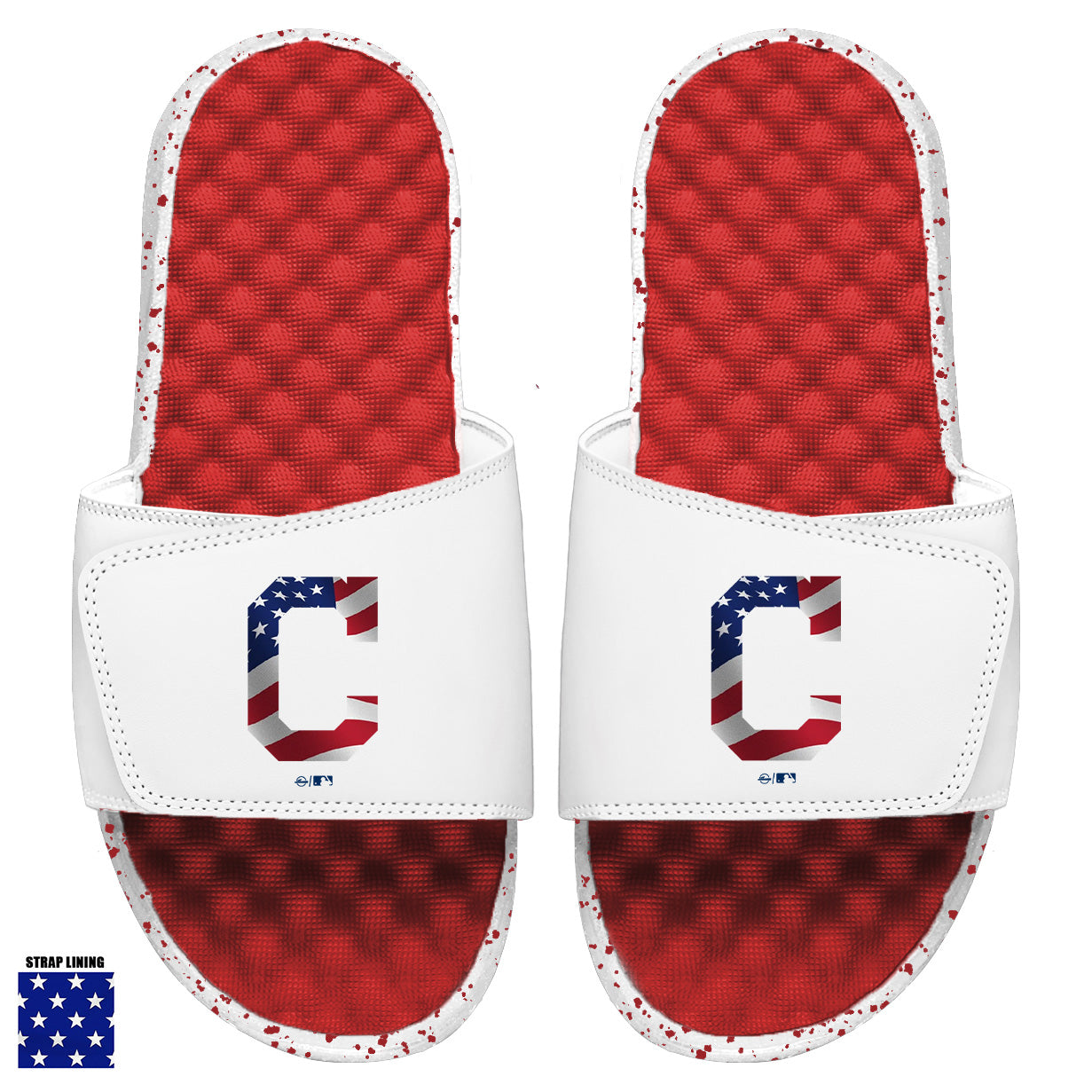 Cleveland Indians Red Americana Slides