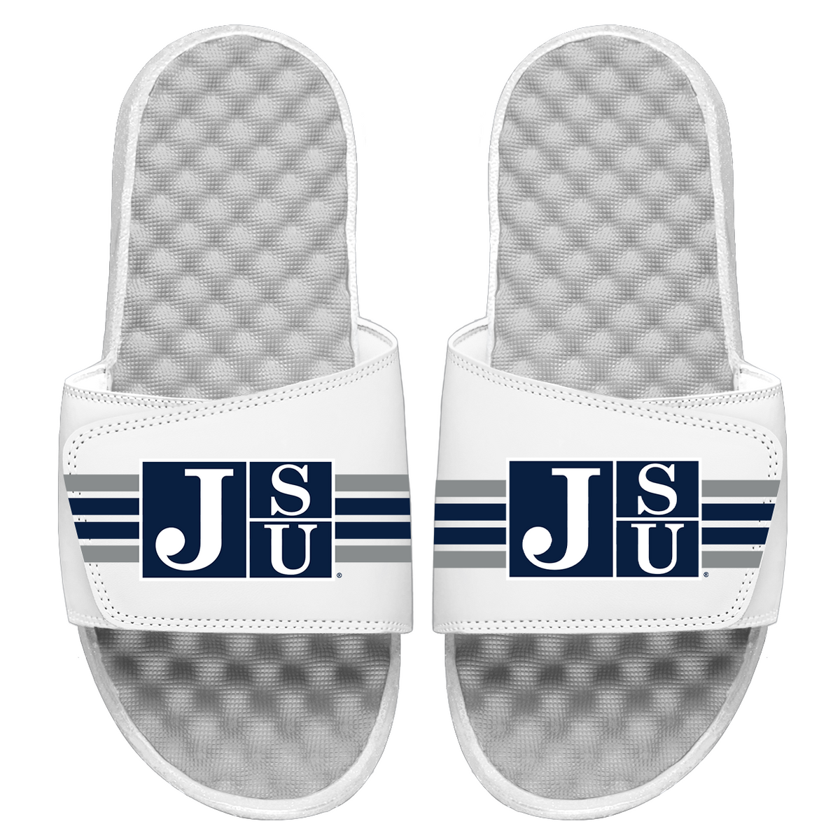 Jackson State Stripes Slides