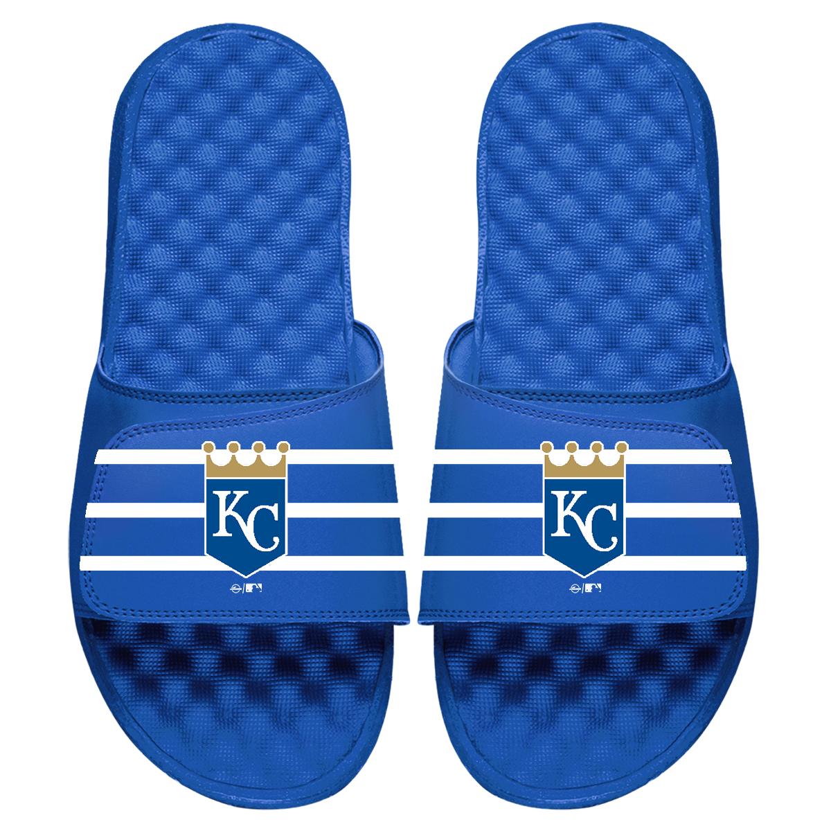 Kansas City Royals Stripes Slides