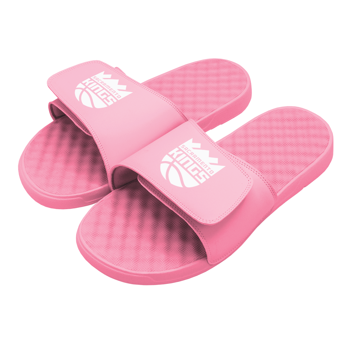Sacramento Kings Primary Pink Slides
