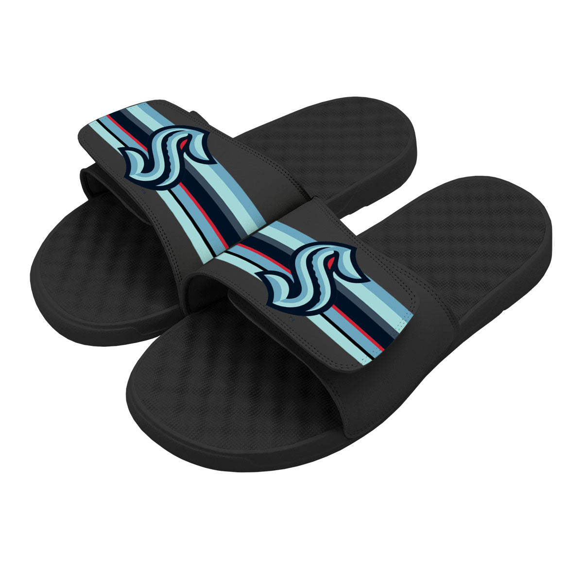 Kraken Striped Logo Slides