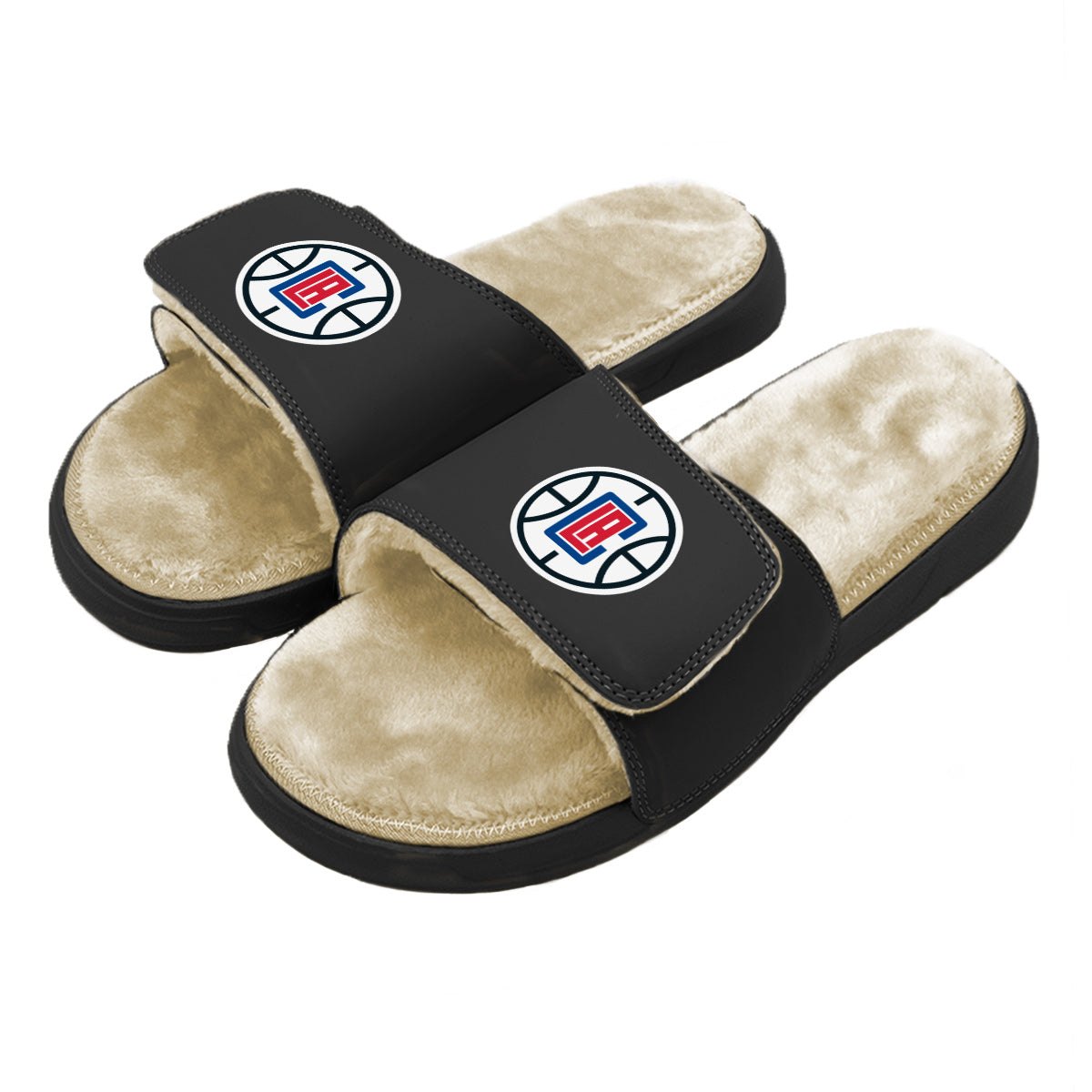 Lids LA Clippers ISlide Away Jersey Split Slide Sandals - Royal