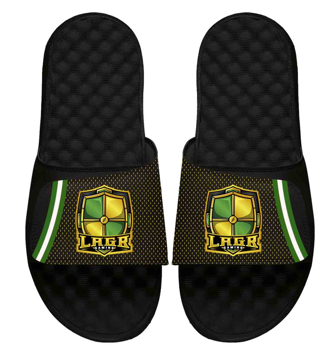Lagr Jersey Black Slides