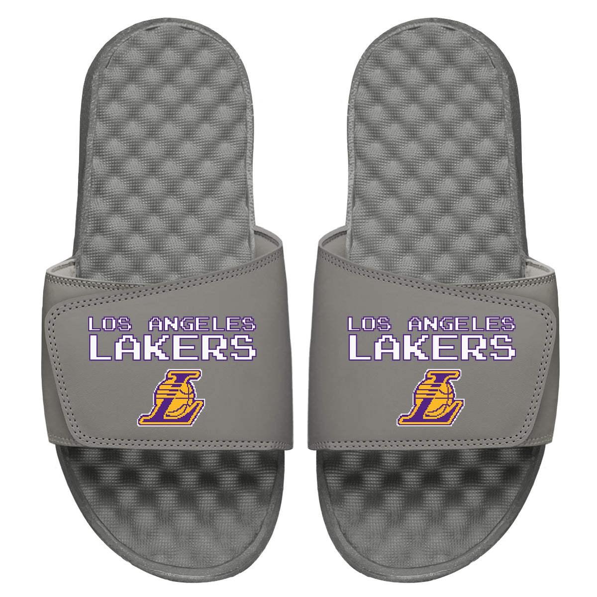 Lakers 8Bit Wordmark Slides