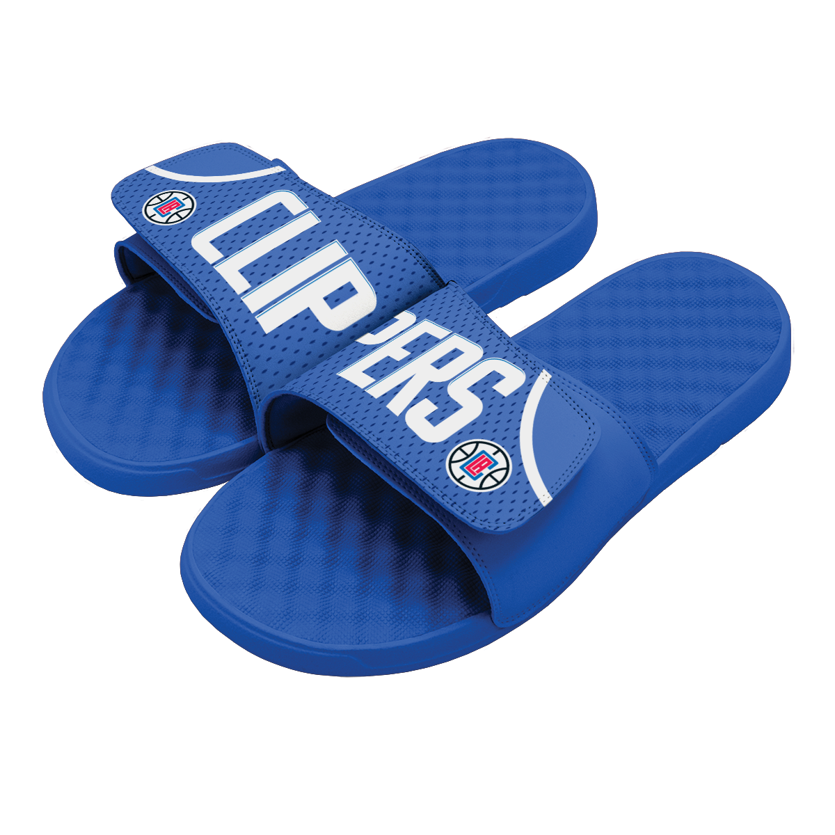 ISlide USA- Los Angeles Clipper NBA Custom Slide Sandals 9 / Royal