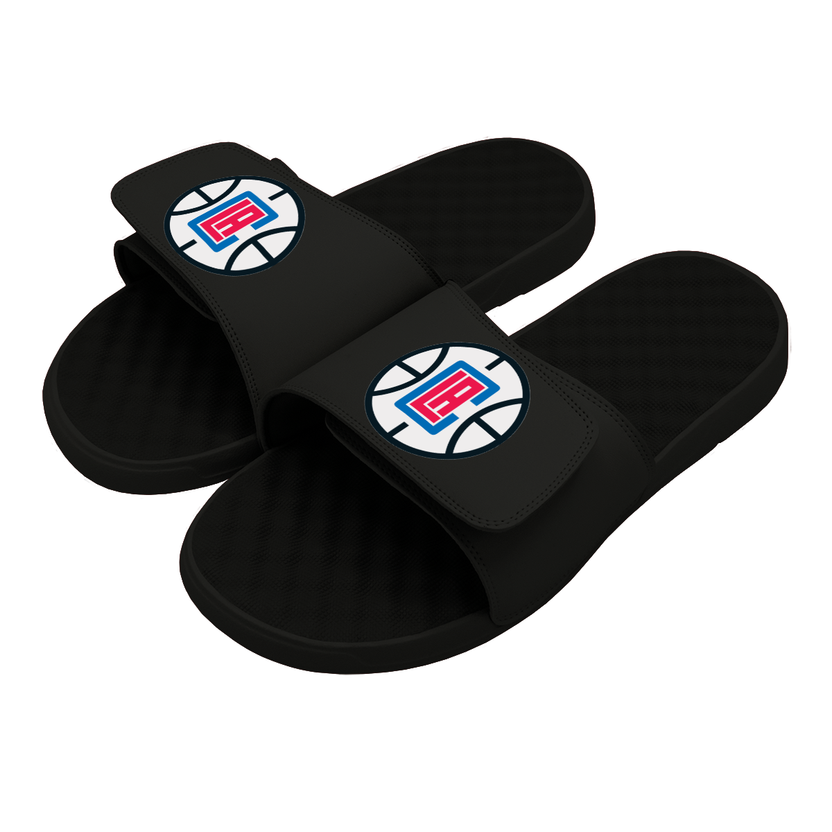 ISlide Usa Los Angeles Clipper NBA Custom Slide Sandals 3 Black