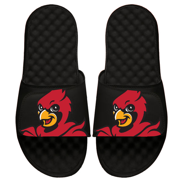 ISlides Official - Louisville Blown Up Mascot 14/15 / Black Slides - Sandals - Slippers