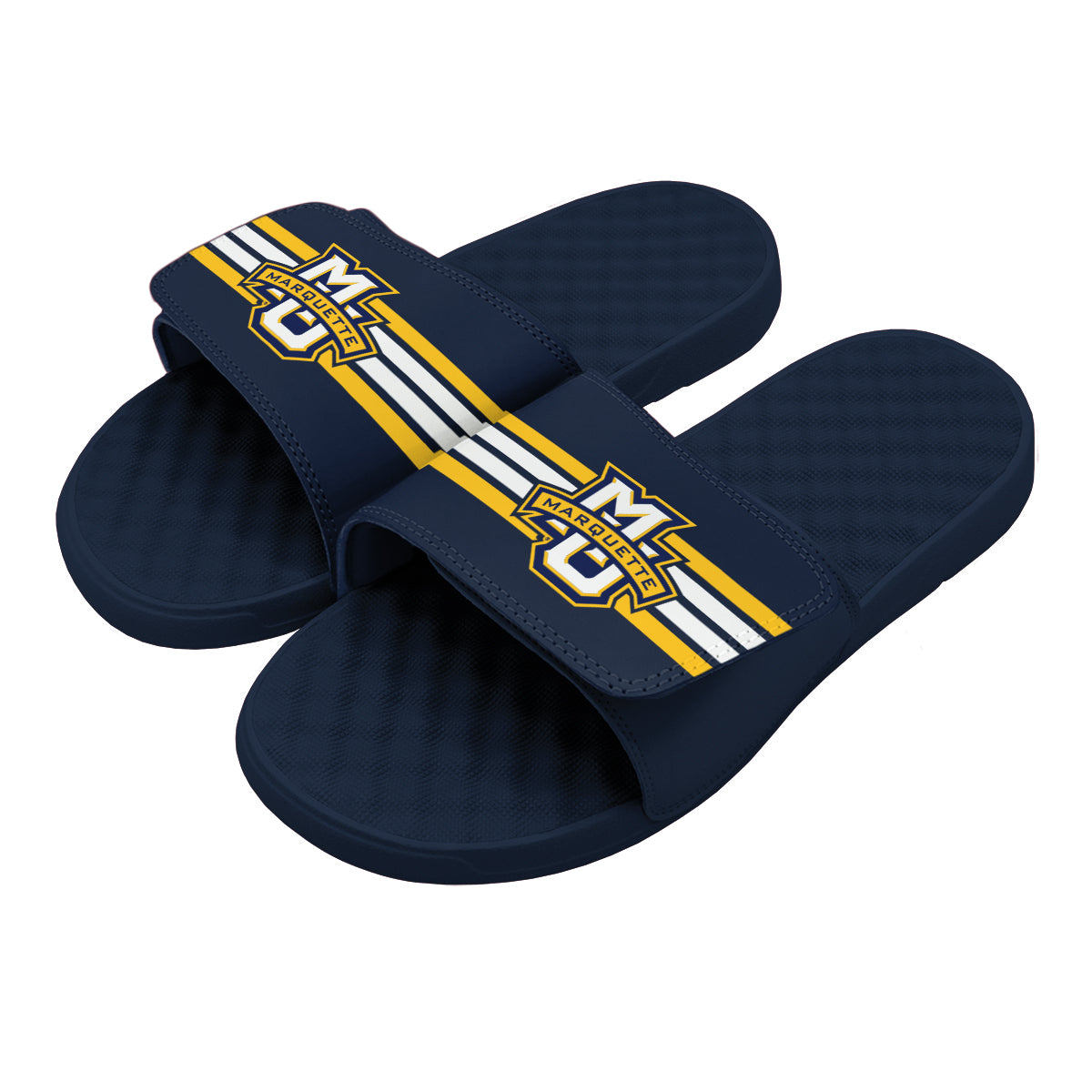 Marquette Varsity Stripes Slides