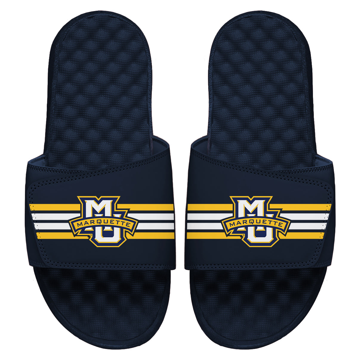 Marquette Varsity Stripes Slides