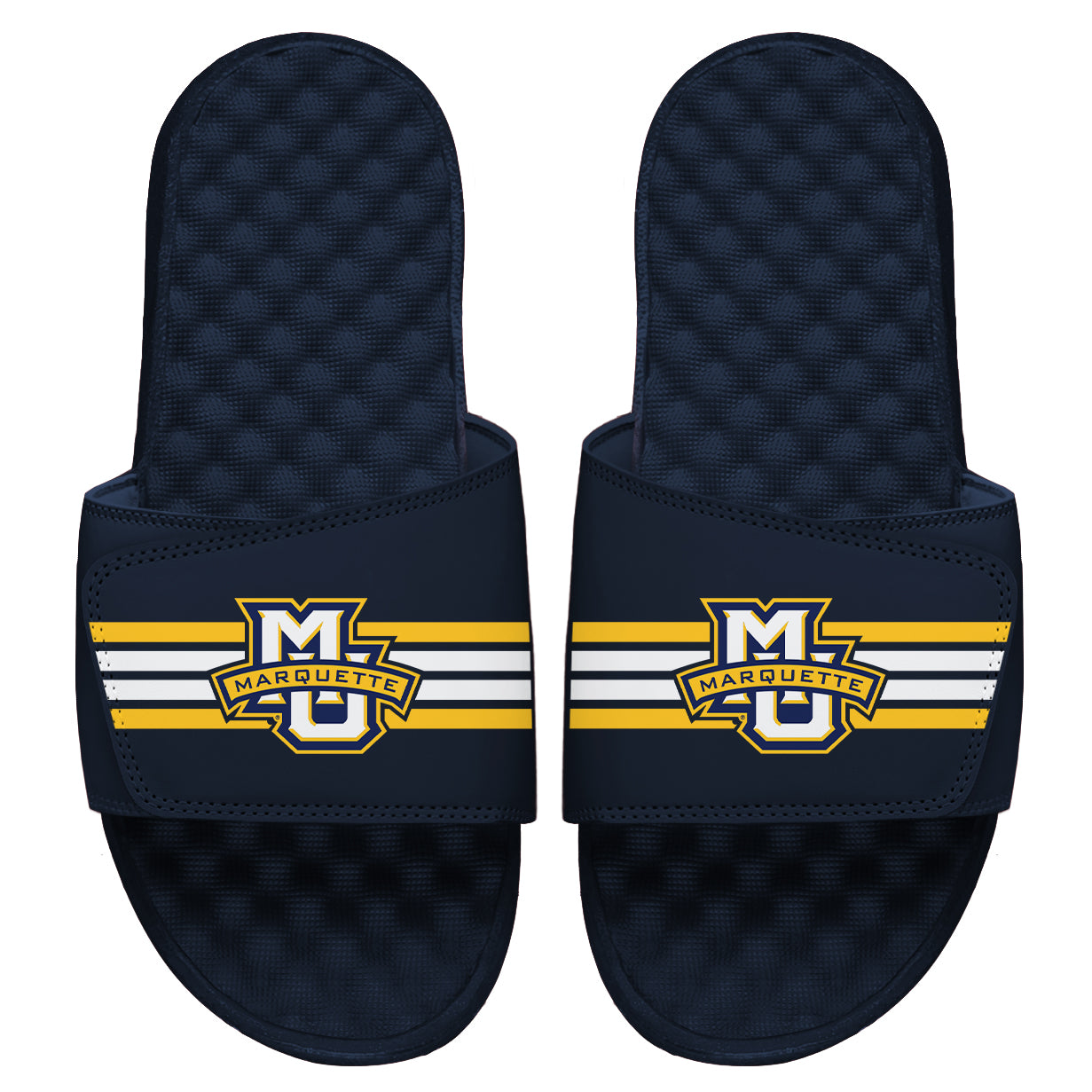 Marquette Varsity Stripes Slides