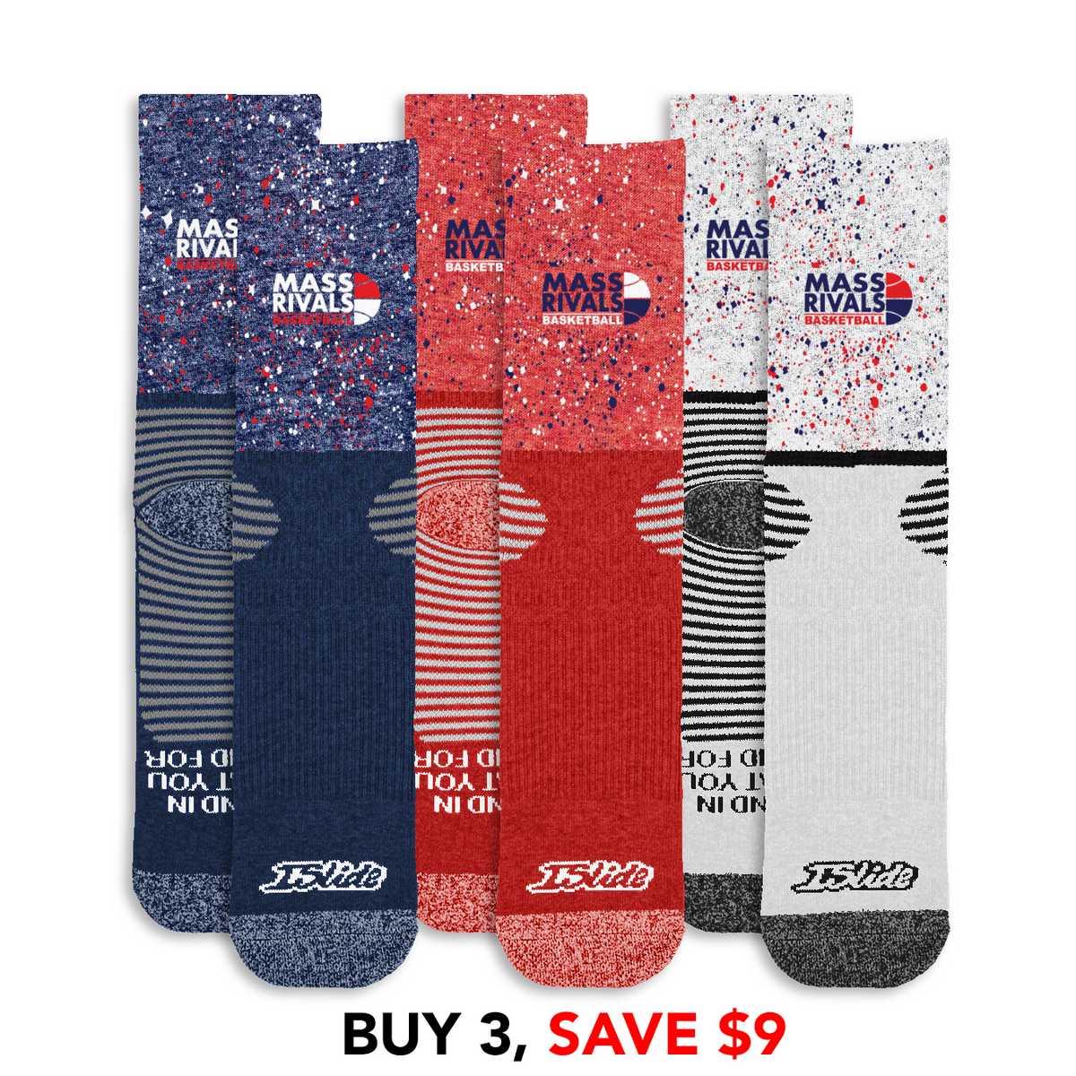 Rivals Speckle Socks Bundle
