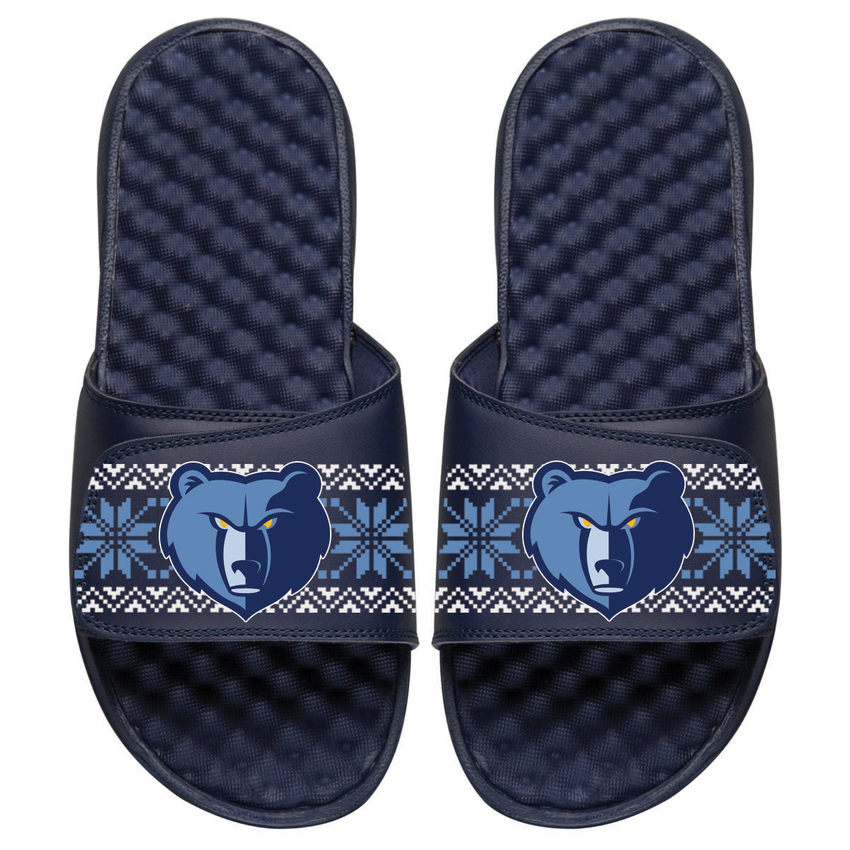 Memphis Grizzlies Ugly Sweater Slides