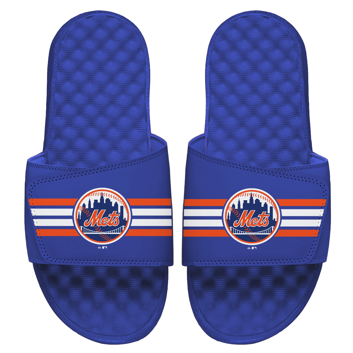 Mets Varsity Stripes Slides