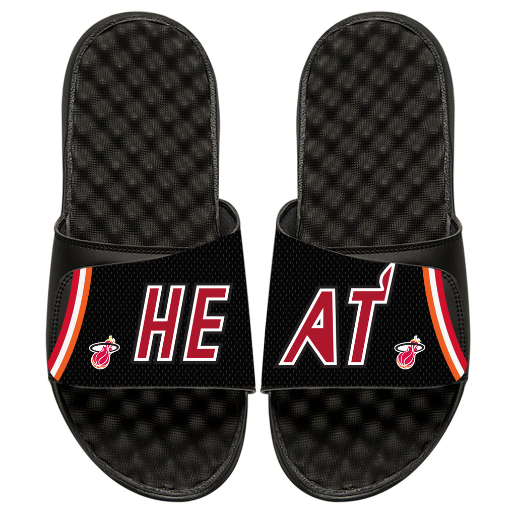 ISlide USA Miami Heat NBA Custom Slide Sandals