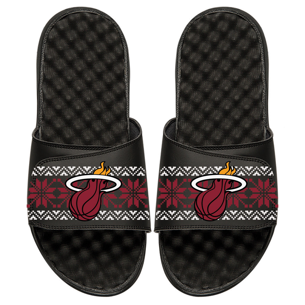 Miami Heat Ugly Sweater Slides